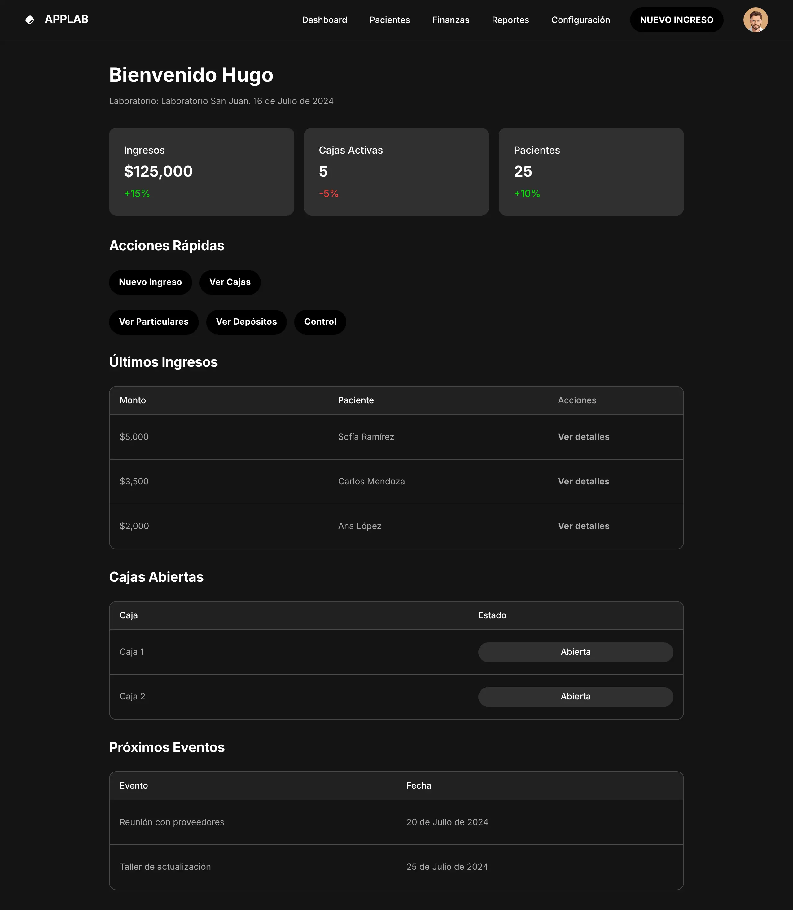 LABORATORY APP